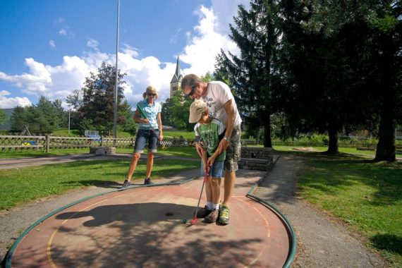 Minigolf in Radstadt - Sommerurlaub im Salzburger Land